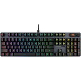 ASUS ROG Strix Scope II RX, Gaming-Tastatur schwarz, DE-Layout, ROG RX Red