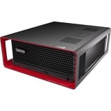 Lenovo ThinkStation P8 (30HH0013GE), PC-System schwarz/rot, Windows 11 Pro 64-Bit