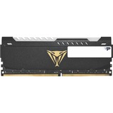 Patriot DIMM 8 GB DDR4-3600  , Arbeitsspeicher schwarz, PVSR48G360C0, Viper Steel RGB, INTEL XMP