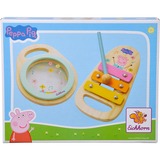 Simba Peppa Pig Holz-Musikset, Musikspielzeug 2-teilig