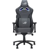 ASUS ROG Chariot X Gaming-Stuhl grau/schwarz, Rennwagen-Stil, Aura RGB-Beleuchtung