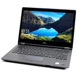 Fujitsu LIFEBOOK U748 Generalüberholt, Notebook schwarz, Windows 11 Pro 64-Bit, 35.5 cm (14 Zoll), 512 GB SSD