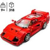 LEGO 76934 Speed Champions Ferrari F40 Supersportwagen, Konstruktionsspielzeug 