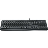 Logitech K120, Tastatur schwarz, UK-Layout