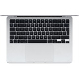 Apple MacBook Air 34,5 cm (13,6") 2024 CTO, Notebook silber, M3, 10-Core GPU, macOS, Amerikanisch, 34.5 cm (13.6 Zoll), 512 GB SSD