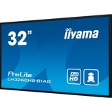 iiyama LH3260HS-B1AG, Public Display schwarz, FullHD, IPS, Quad-Core