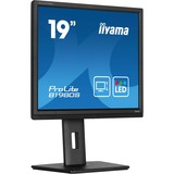 iiyama ProLite B1980S-B1, LED-Monitor 48 cm (19 Zoll), schwarz (matt), SXGA, TN, HDMI, DP, Ergonomischer Standfuß