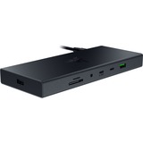 Razer USB 4 Dock - Schwarz, Dockingstation schwarz, USB4, USB-A, USB-C, Gigabit LAN, HDMI, DP, PD