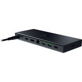 Razer USB 4 Dock - Schwarz, Dockingstation schwarz, USB4, USB-A, USB-C, Gigabit LAN, HDMI, DP, PD