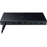 Razer USB 4 Dock - Schwarz, Dockingstation schwarz, USB4, USB-A, USB-C, Gigabit LAN, HDMI, DP, PD