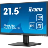 iiyama ProLite XU2293HS-B6, LED-Monitor 54.5 cm (21.5 Zoll), schwarz (matt), FullHD, IPS, HDMI, DP, 100Hz Panel