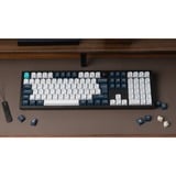 Keychron Q6 Max, Gaming-Tastatur schwarz/mehrfarbig, DE-Layout, Gateron Jupiter Brown, Hot-Swap, Aluminiumrahmen, RGB