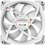 Montech RX120 PWM 120x120x25, Gehäuselüfter weiß