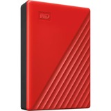 WD My Passport 6TB, Externe Festplatte rot, Micro-USB-B 3.2 Gen 1