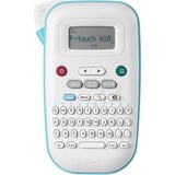 Brother P-Touch N10, Beschriftungsgerät weiß/hellblau