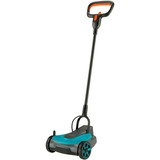 GARDENA Akku-Rasenmäher HandyMower 22/18V P4A, Ready-To-Use Set grau/türkis, Li-Ion Akku 2,5Ah P4A