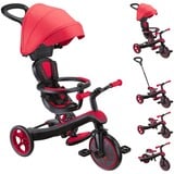 GLOBBER Explorer Trike 4 in 1, Kinderfahrzeug rot