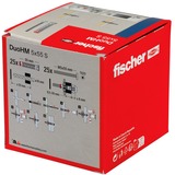 fischer Hohlraumdübel DuoHM 5x55 S TX 25 Stück, mit Panhead-Schraube