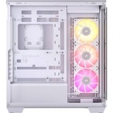 Corsair iCUE LINK 3500X RGB, Tower-Gehäuse weiß, Tempered Glass