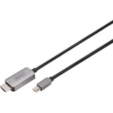 Digitus Adapterkabel mini DisplayPort > HDMI 8K schwarz, 1 Meter