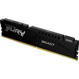 Kingston FURY DIMM 16 GB DDR5-5200  , Arbeitsspeicher schwarz, KF552C40BB-16, FURY Beast, INTEL XMP