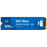 WD Blue SN5000 500 GB, SSD blau, PCIe 4.0 x4, NVMe, M.2 2280