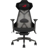 ASUS ROG Destrier Ergo Gaming-Stuhl schwarz/grau, mobile Gaming-Armstützmodus, Akustikpaneel