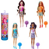 Mattel Barbie Color Reveal Barbie Rainbow Groovy Serie, Puppe sortierter Artikel, eine Puppe