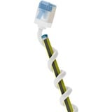 goobay Ultraflexibles Cat.6a Patchkabel slim, U/UTP weiß, 0,5 Meter, extrakurze Stecker