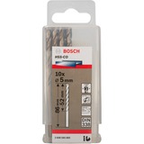 Bosch PRO Stainless Steel HSS-Co Spiralbohrer, Ø 5mm Arbeitslänge 52mm, 10 Stück