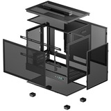 DeepCool CH160 MESH, Tower-Gehäuse schwarz