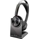 HP Poly Voyager Focus 2, Headset schwarz, Stereo, USB-A, Bluetooth, Microsoft Teams