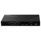 Lindy 2x2 8K60 Matrix HDMI Switch schwarz, EDID Management, Fernbedienung