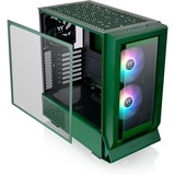 Thermaltake Ceres 350 MX , Tower-Gehäuse dunkelgrün, Tempered Glass x 2