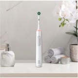 Braun Oral-B Pro 3 3000 Sensitive Clean, Elektrische Zahnbürste weiß