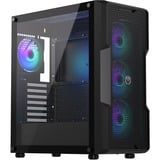 ENDORFY Regnum 400 ARGB, Tower-Gehäuse schwarz, Tempered Glass