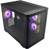 Fortron FSP , Tower-Gehäuse schwarz, Tempered Glass x 2