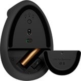 Logitech Lift for Business, Maus graphit, Logi Bolt, Bluetooth, Windows/macOS/Linux/ChromeOS/iPadOS/Android