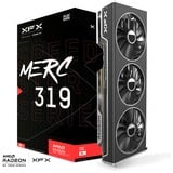 XFX Radeon RX 7800 XT SPEEDSTER MERC319 BLACK Gaming, Grafikkarte RDNA 3, GDDR6, 3x DisplayPort, 1x HDMI 2.1