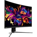 MSI MPG 321CURXDE QD-OLED, Gaming-Monitor 80 cm (31.5 Zoll), schwarz, UltraHD/4K, QD-OLED, Curved, USB-Hub, KVM, 240Hz Panel