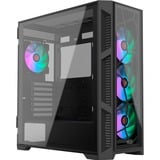 RAIJINTEK PONOS ULTRA TG4, Tower-Gehäuse schwarz, Front und Seitenteil aus Tempered Glass