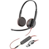 Poly Poly Blackwire 3225, Headset schwarz, Stereo, USB-C