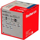 fischer Hohlraumdübel DuoHM 6x55 S TX 25 Stück, mit Panhead-Schraube