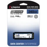 Kingston DC2000B 240 GB, SSD PCIe 4.0 x4, NVMe, M.2 2280