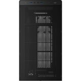 Aerocool Stormfront Mini-G-BK-v1, Tower-Gehäuse schwarz, Tempered Glass