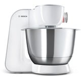 Bosch MUM58231 Küchenmaschine weiß/silber, 1.000 Watt, Serie 4