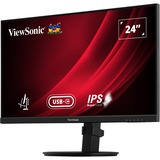 ViewSonic VG2409-MHDU-2, LED-Monitor 61 cm (24 Zoll), schwarz, FullHD, IPS, USB-C Hub, 100Hz Panel