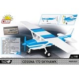 COBI Cessna 172 Skyhawk, Konstruktionsspielzeug weiß/blau