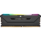 RGB DIMM DDR4-3200 Dual-Kit, Corsair GB Vengeance Arbeitsspeicher (2x 16 GB) schwarz, 8 CMH16GX4M2E3200C16,