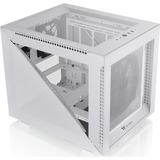 Thermaltake Divider 200 TG Snow Micro, Tower-Gehäuse weiß, Tempered Glass